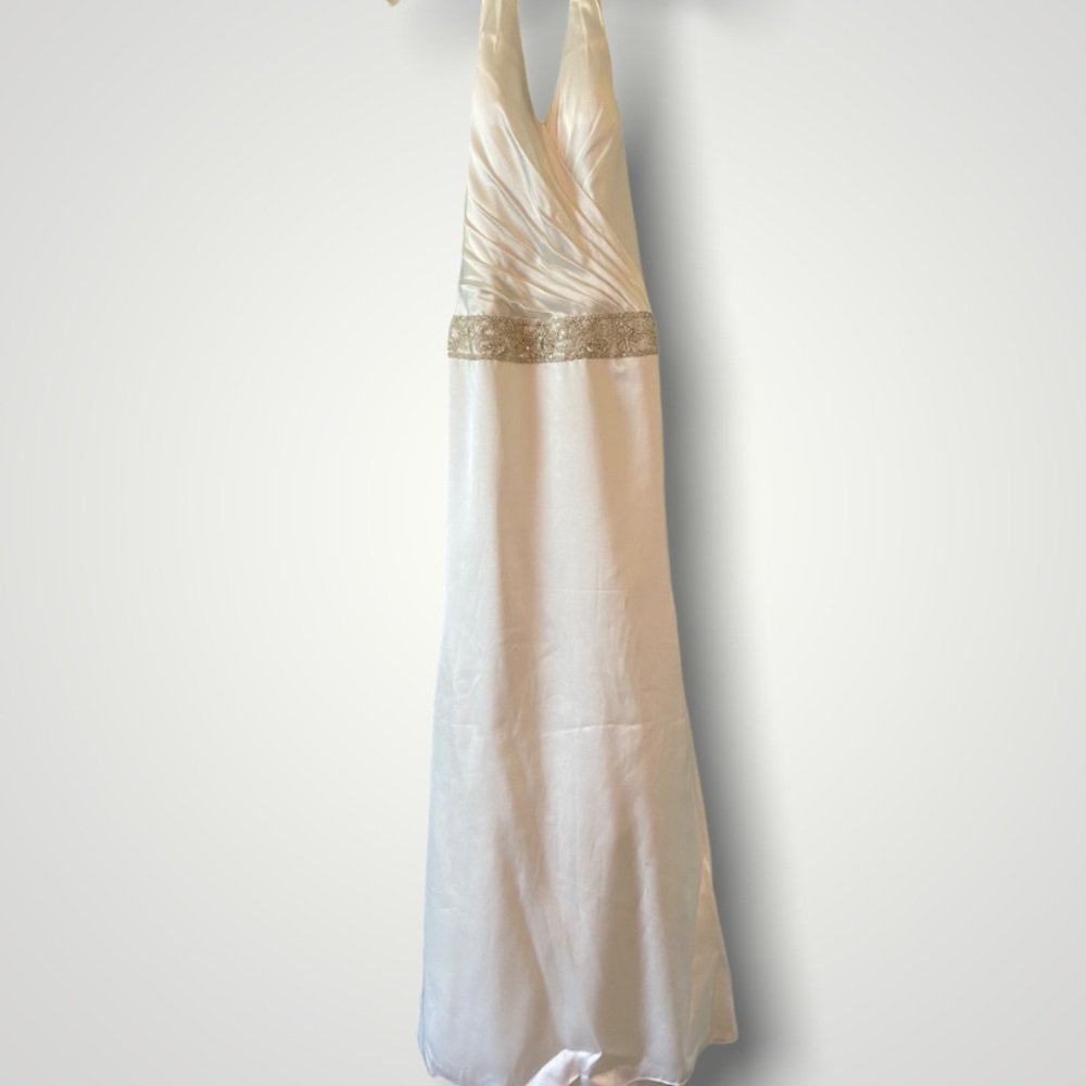 David’s Bridal Ivory Wedding Dress Size 2